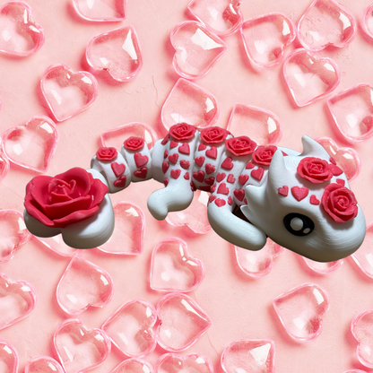 Valentines Love Heart Dragon